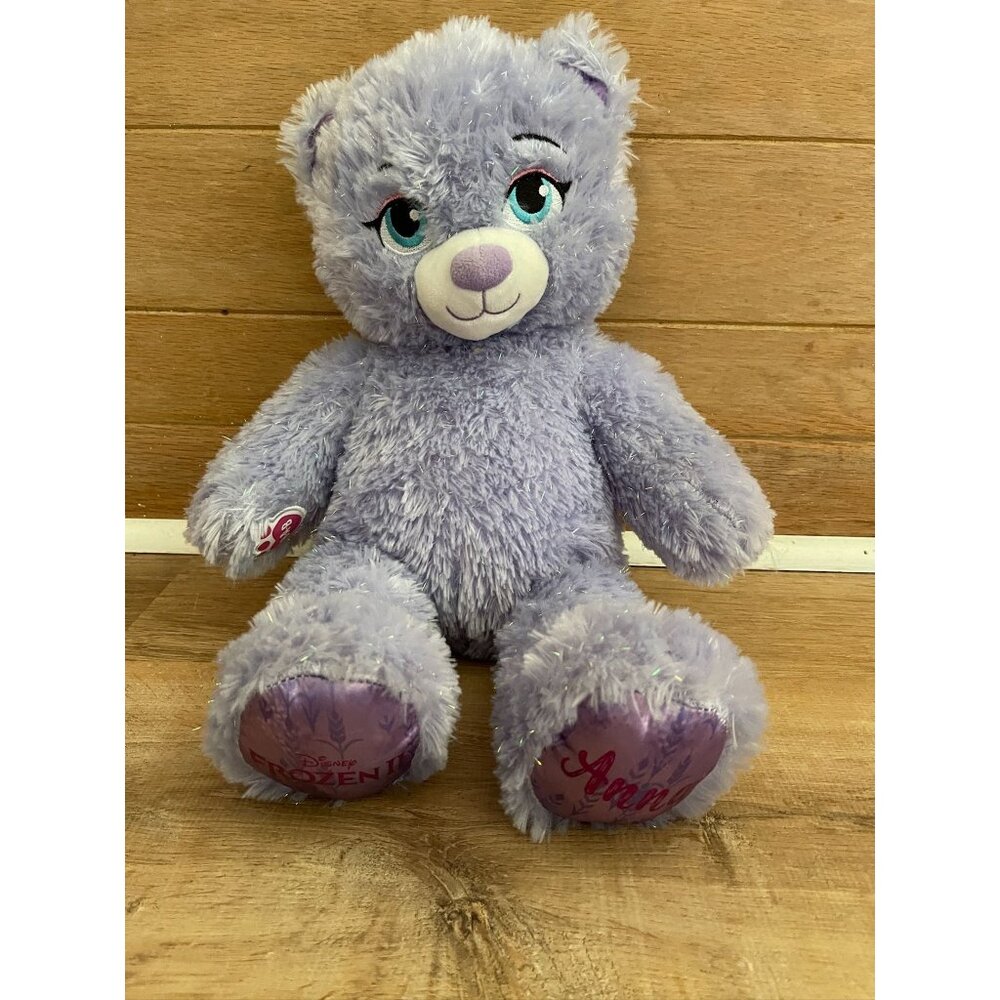 EUC Build-A-Bear Workshop Disney Frozen II Anna Plush Bear